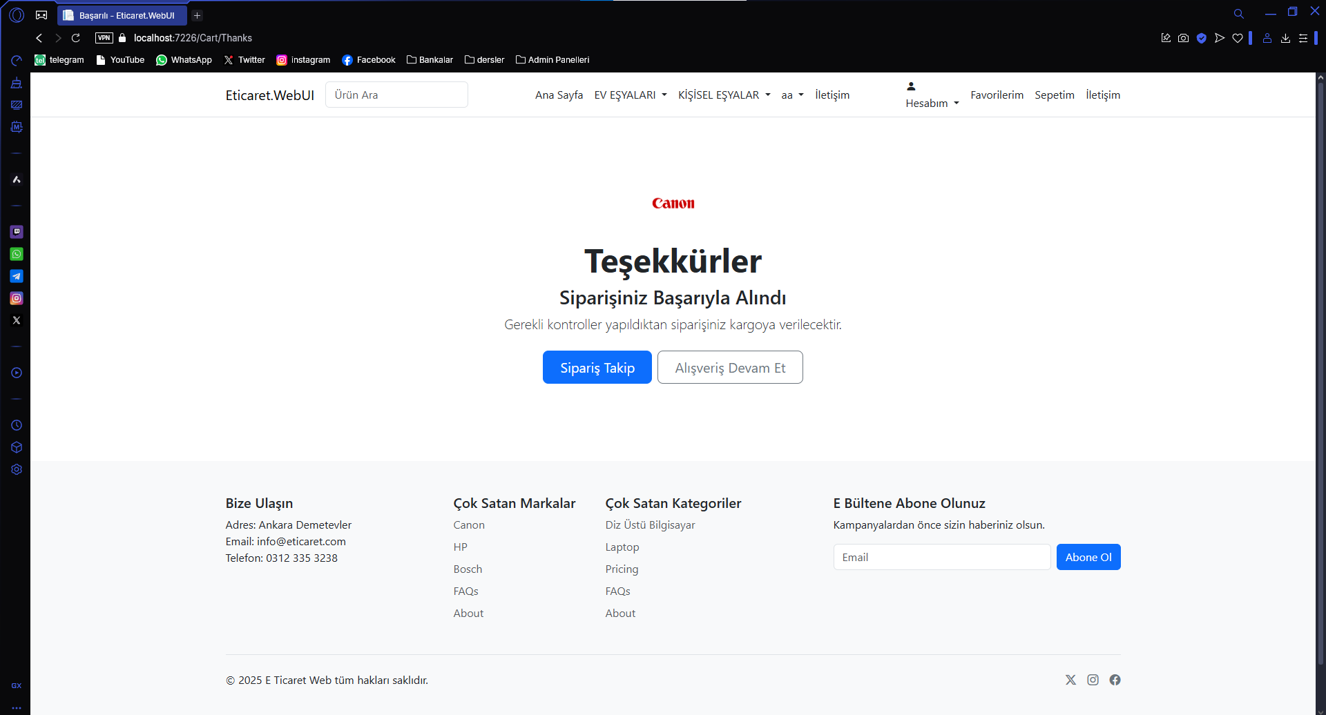 B2C ECOMMERCE PLATFORM AND PAYMENT GATEWAY