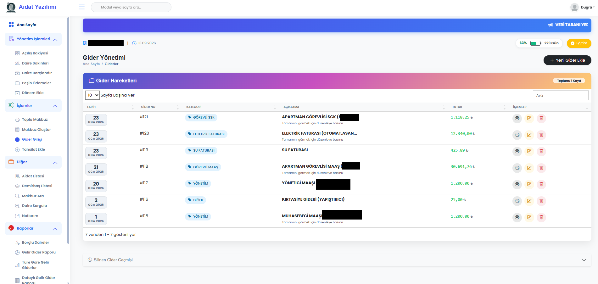 Apartment Management System