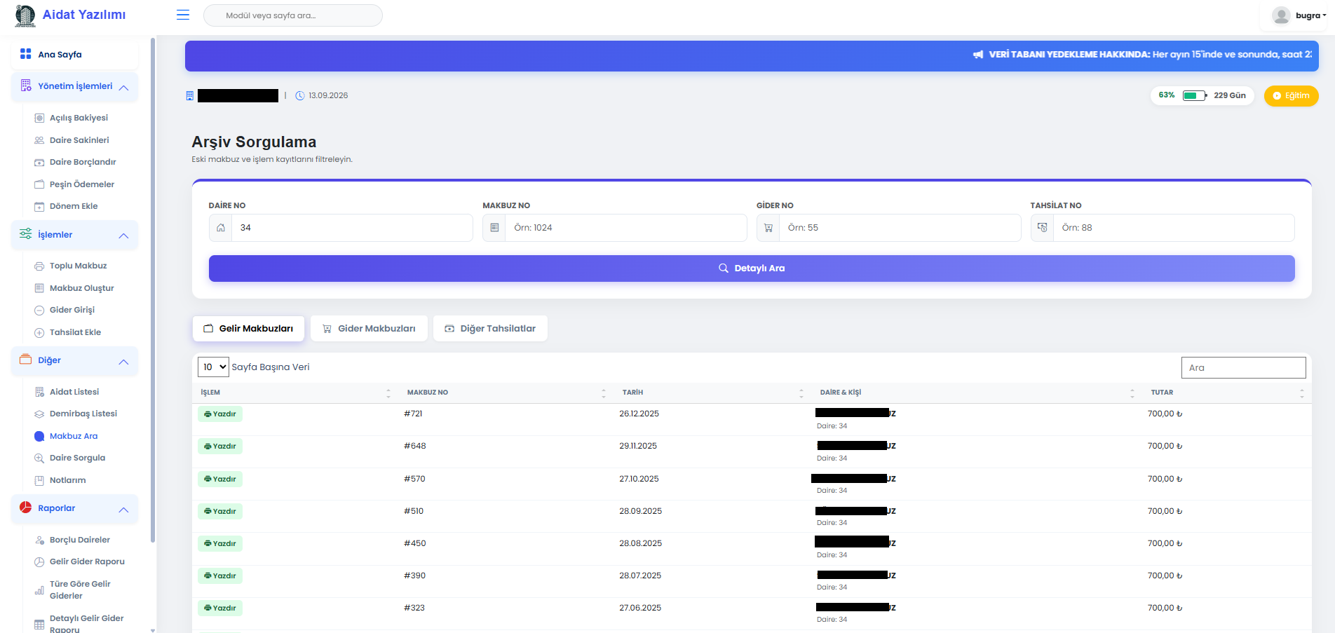 Apartment Management System