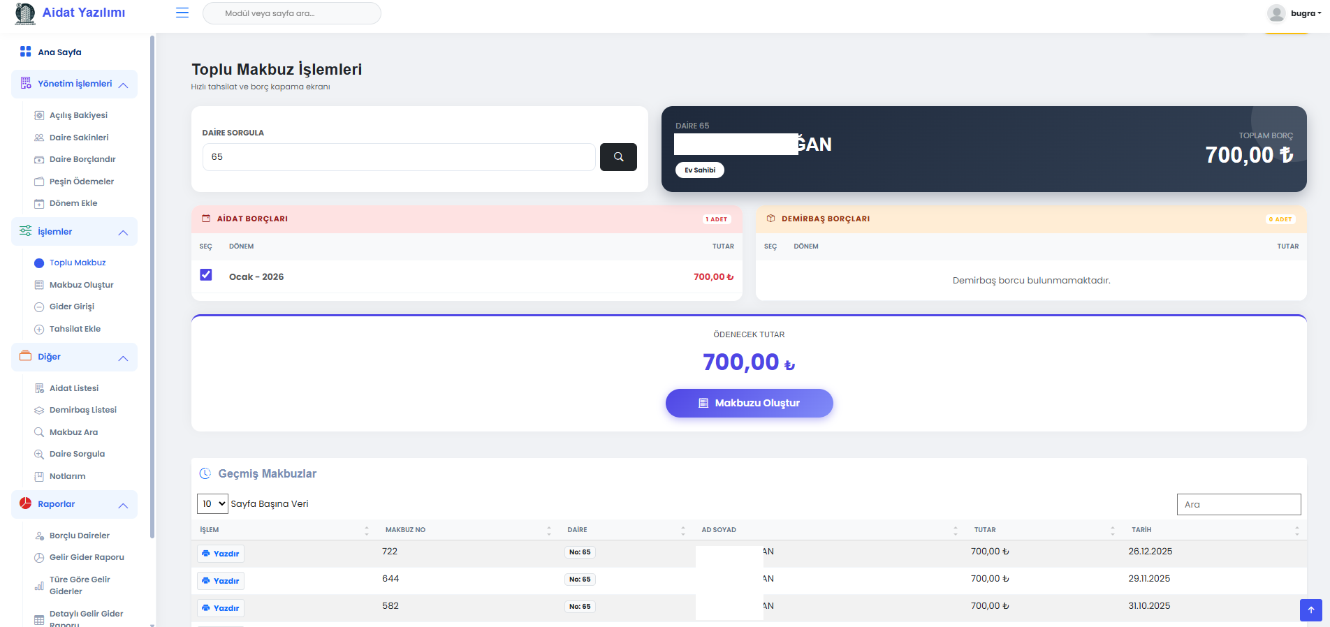 Apartment Management System