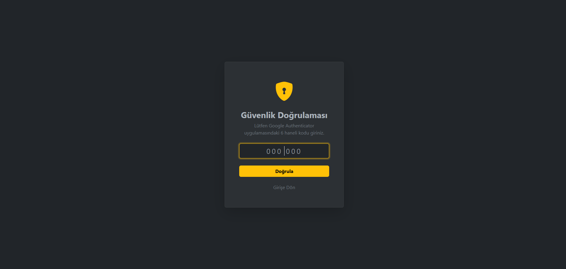 SECURE PERSONAL DASHBOARD (BUGRALİFE)