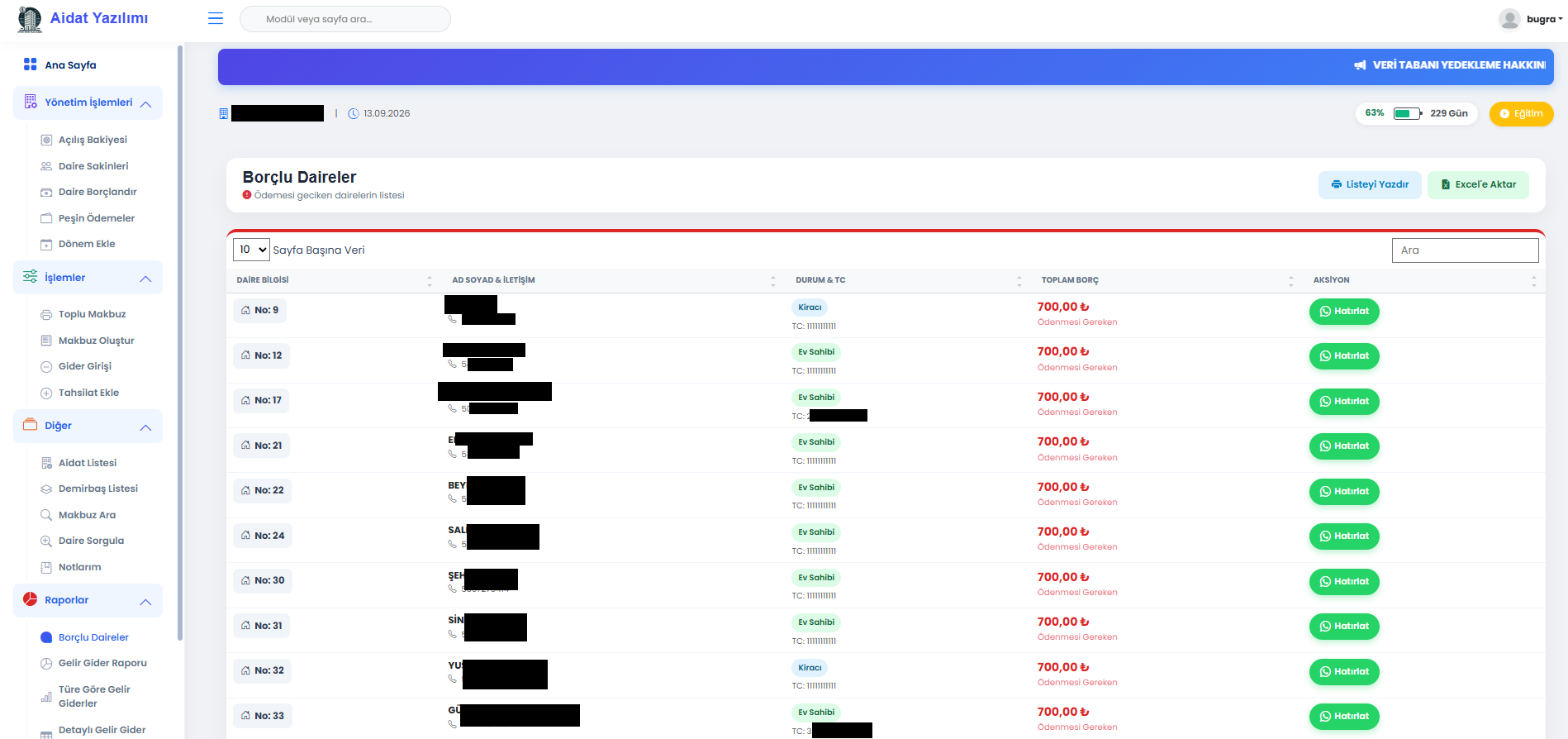 Apartment Management System