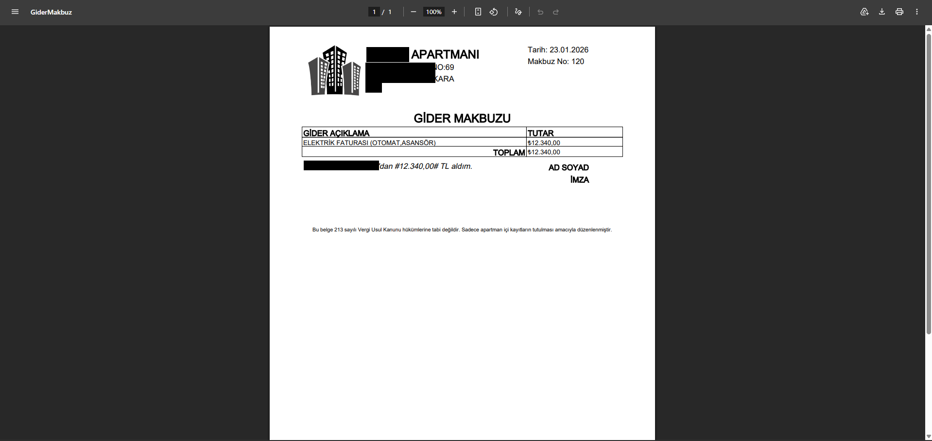 Apartment Management System