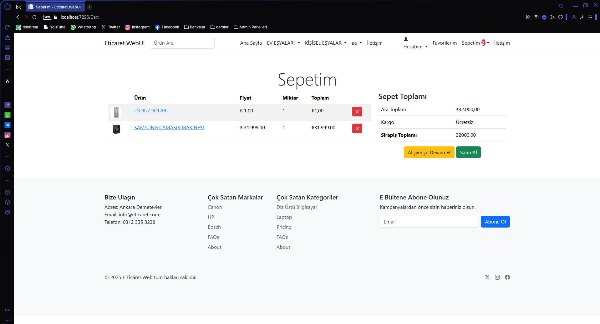 B2C ECOMMERCE PLATFORM AND PAYMENT GATEWAY