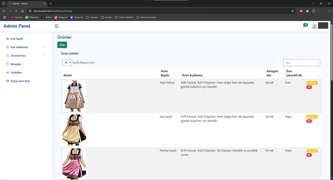 Multilingual Fashion Showcase CMS