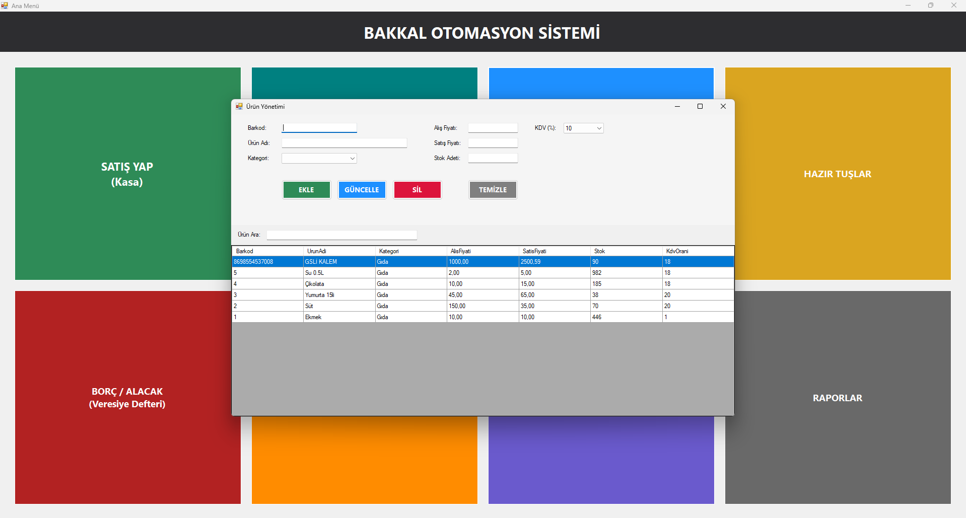 RETAİL POS SYSTEM